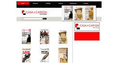 Desktop Screenshot of casadcarton.es