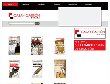 Tablet Screenshot of casadcarton.es